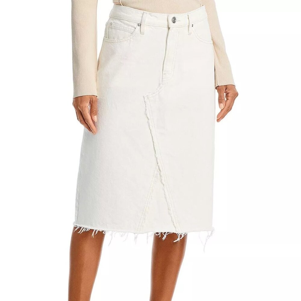 NWT FRAME Women's Deconstructed Denim | Au Natural